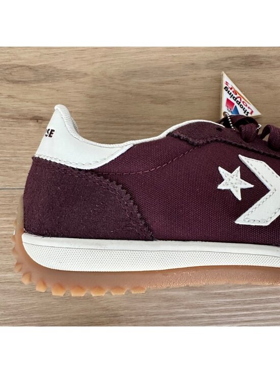 Converse Run Star Trainer Ox Men Casual Shoes 5.5 Suede Burgundy Sneaker A13360C main image 9